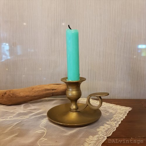 61. Brass candle holder